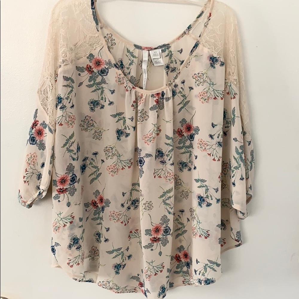 Floral blouse